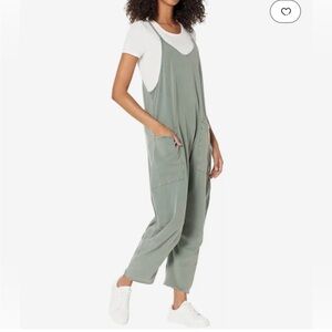 Women's Spring Summer Casual artsy Jumpsuits With Pockets, Sz S-M free people